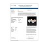 Image 4 : 3.01 ctw VS/SI Diamond Solitaire Art Deco Stud Earrings 18k Rose Gold - REF-908M2G