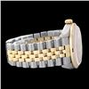 Image 4 : Rolex Ladies Two Tone 14K Gold/SS, Diam Pave Dial & Diam/Ruby Bezel, Sapphire Crystal