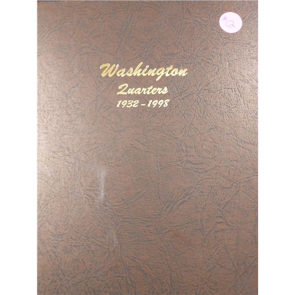 Book of Washington Quarters 1932-1998 + (12) 2009, (158)