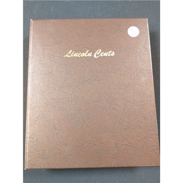 Book of Lincoln Cents 1909-2017 + (2) 2019, (281)