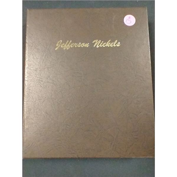 Book of Jefferson Nickels 1938-2017 + (3) 2019, (181)