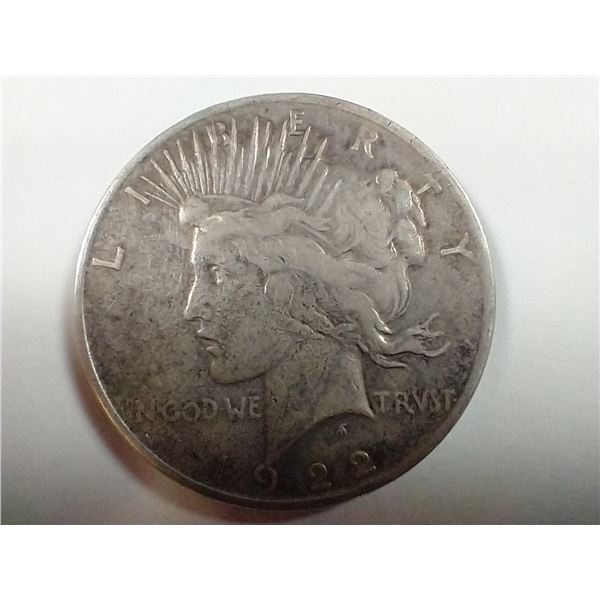 1922 Peace Dollar