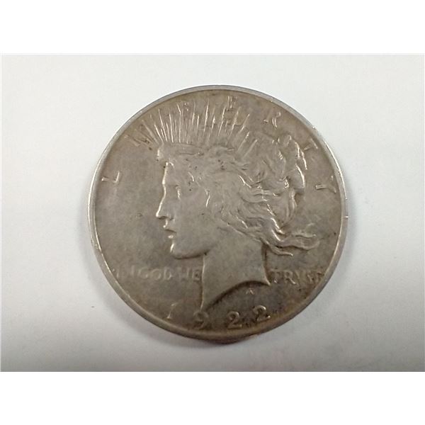 1922-D Peace Dollar