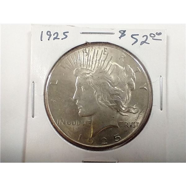 1925 Peace Dollar