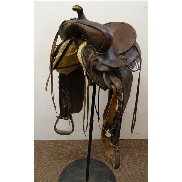 Al Furstnow bronc saddle