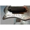 Image 3 : Crockett sterling silver spurs, marked below button