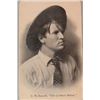 Image 1 : C. M. Russell (1864-1926) signed post card, portrait of CMR-photo side, "Best Wishes To George From 