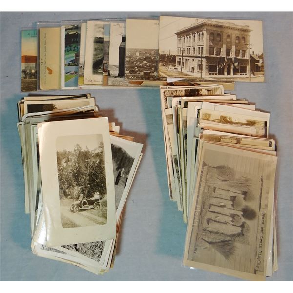 19 Lewistown, 130 Windham & Judith Basin photo postcards