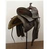 Image 3 : Miles City Saddlery 14" saddle, border tooled, good lining, double marked