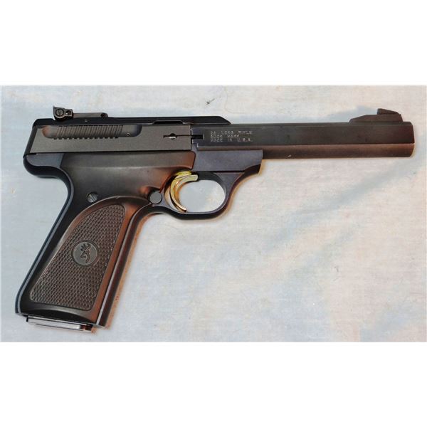 Browning Buck Mark semi auto pistol, .22LR, like new