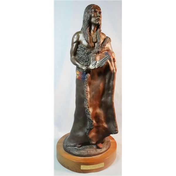 Mathiesen, Pat, bronze, Spirit of Crazy  Horse, 9/25, 23" h x 9" w x 10" d