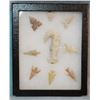 Image 1 : Oregon Coast points & fish hook, 9 pcs, hook is 2 1/4", points are 1" each