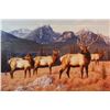 Image 1 : Mansanarez, Manual (1937-2017) Back Tracking -Elk print, 1300/2000, 16" x 24", 1996