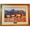 Image 2 : Mansanarez, Manual (1937-2017) Back Tracking -Elk print, 1300/2000, 16" x 24", 1996