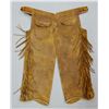 Image 1 : Clark fringed shotguln chaps, outside pockets, good marking