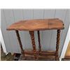 Image 1 : Walnut parlor table, Voss Inn B&B in Bozeman MT. 28” x 18” x 30” tall