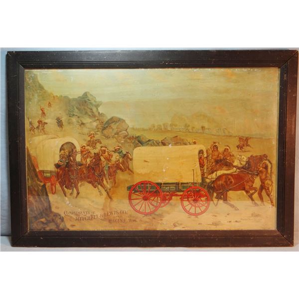 Mitchell & Lewis, Racine Wis., 1901 Gean Smith, an original framed print