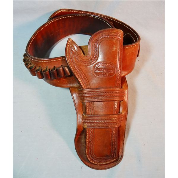 Dave Viers (Livingston, MT) holster & cartridge belt set
