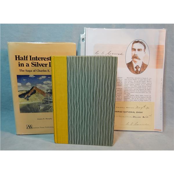 2 books: Hughie Call, Golden Fleece, 2nd, (one of 100 best MT books), signed,  Half Interest In A Si