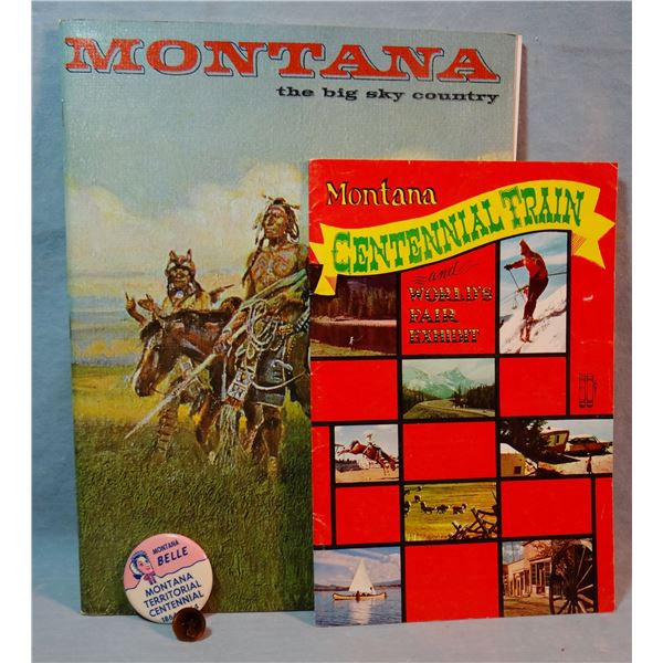Montana Territorial Centennial booklet (1864-1964)
