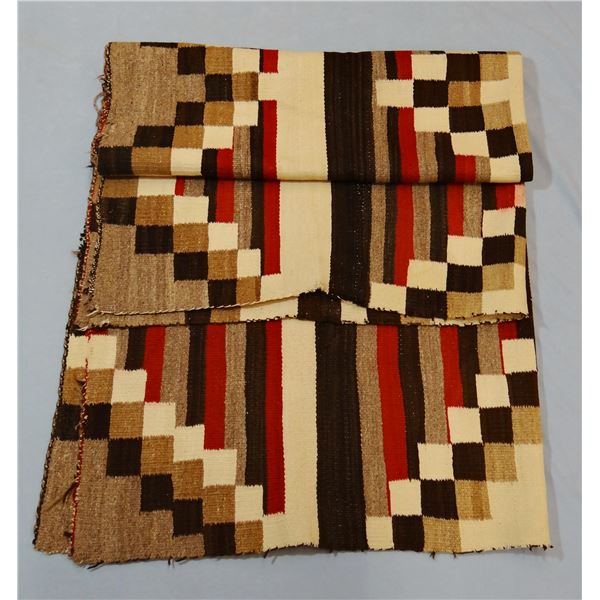 Large Navajo weaving, 74" x 58"