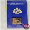 Image 1 : An Official, Limited Postal Issue of the Commonwealth of Dominica $16 (Made with 23-Karat Gold) "Fir