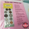 Image 2 : Collector created Displays - Coins & Stamps - Variety (See Pictures)