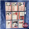 Image 2 : Hockey Cards 1991/92 - Sheet of 9: Henderson, The Moment, Dryden, Soviet Superstar, Darryl Sittler (