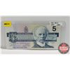 Image 1 : Canada $5 Bill 1986 : Thiessen/Crow #EPF4053070