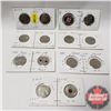 Image 1 : Canada Quarter Pairings (14 Coins) (see Pics for Varieties) : 2009; 2009; 2015; 2015; 2015; 2010; 20