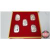 Image 2 : YEAR OF THE RABBIT 2011 SILVER ELECTROPLATED 5 COIN SET