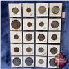 Image 2 : Sheet of Coins - Foreign (20) : Switzerland, Korea, Panama, Portugal, Moroco, Sweden, etc (See Pics 
