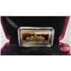 Image 3 : United States of America .100 mils / Five Grams Gold Plated Bar