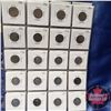 Image 2 : Canada Five Cent Collection (60 Coins) : 1920's; 1930's; 1940's; 1950's; 1960's; 1970's (See Pics fo