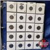Image 2 : Binder Lot - Canada Five Cent Coin Collection (130 Coins - Many Varieties) (1920's, 1930's, 40's, 50