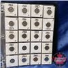 Image 8 : Binder Lot - Canada Five Cent Coin Collection (130 Coins - Many Varieties) (1920's, 1930's, 40's, 50