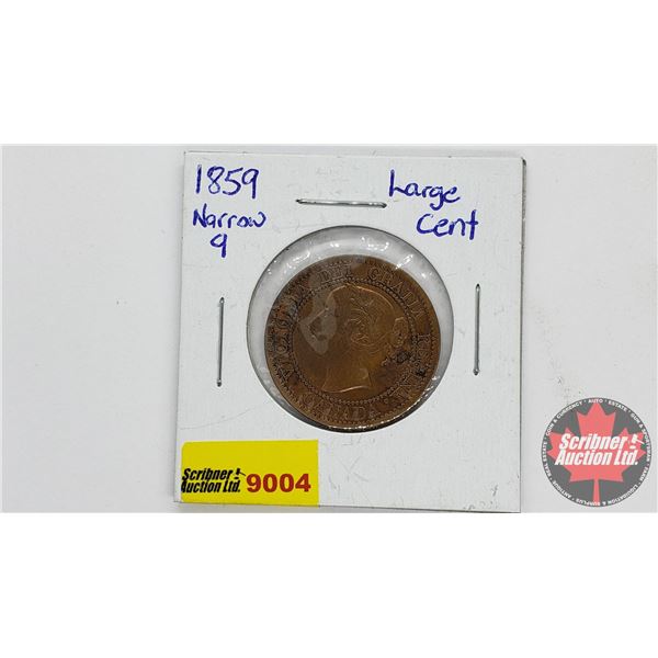 Canada Large Cent 1859