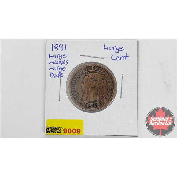 Canada Large Cent 1891