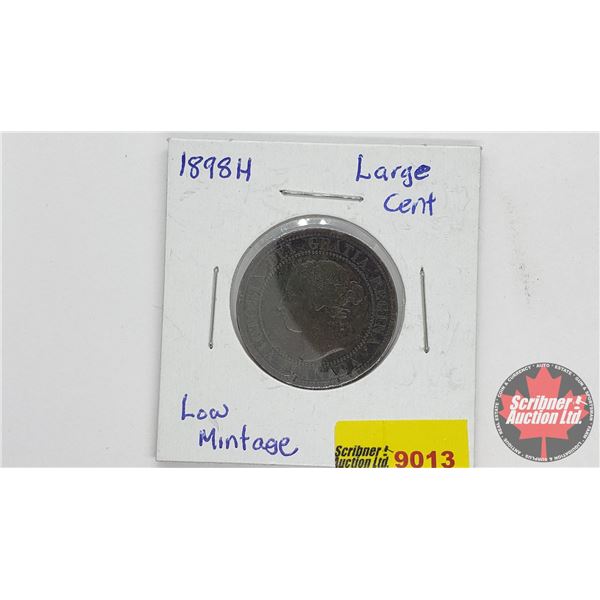 Canada Large Cent 1898H