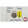 Image 1 : Canada Five Cent 1875H