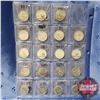 Image 2 : Canada Fifty Cent - Sheet of 19: 1944; 1946; 1949; 1958; 1959; 1959; 1961; 1960; 1964; 1964; 1965; 1