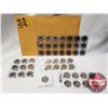 Image 1 : USA Twenty Five Cent Collection (1960's, 1970's, 1980's, 1990's) (47 Coins) See Pics)