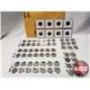 Image 1 : USA Twenty Five Cent Collection (1960's, 1970's, 1980's, 1990's) (67 Coins) See Pics)