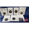 Image 2 : Variety Tokens (7): Alberta 1980 ; 1991 Aviation World War II ; Klondike Days 50 Cent Casino ; Klond