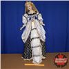Image 1 : Porcelain Doll : Victorian (40"H)