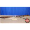 Image 1 : Antique Chalet Skiis & Poles (80"H)