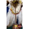 Image 8 : Native Chief Head Dress w/Display Pole