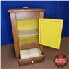 Image 2 : Palmolive Ad Face: Wood Storage Cabinet (26"H x 17"W x 11"D)