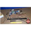 Image 1 : Tray Lot: Vintage Shaving Items (Razor, Strops, Combs, Straight Razor, etc)