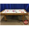 Image 1 : Air Hockey Table (32"H x 84"W x 43"D) (Slight warping - playable)